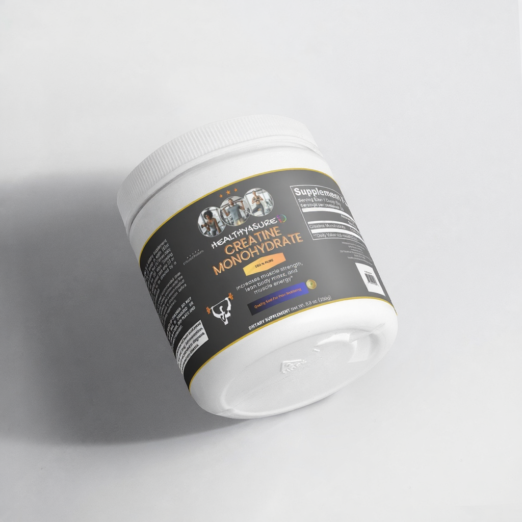 Creatine Monohydrate Fuel High-intensity Workouts Enhance Muscular Strength Healthy4Sure