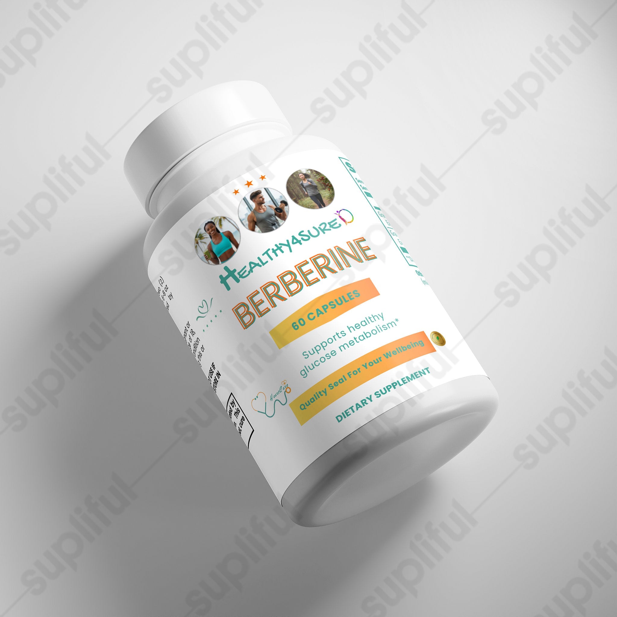 Berberine regulate Blood Sugar Cholesterol Balance Cardiovascular Well-Being Healthy4Sure