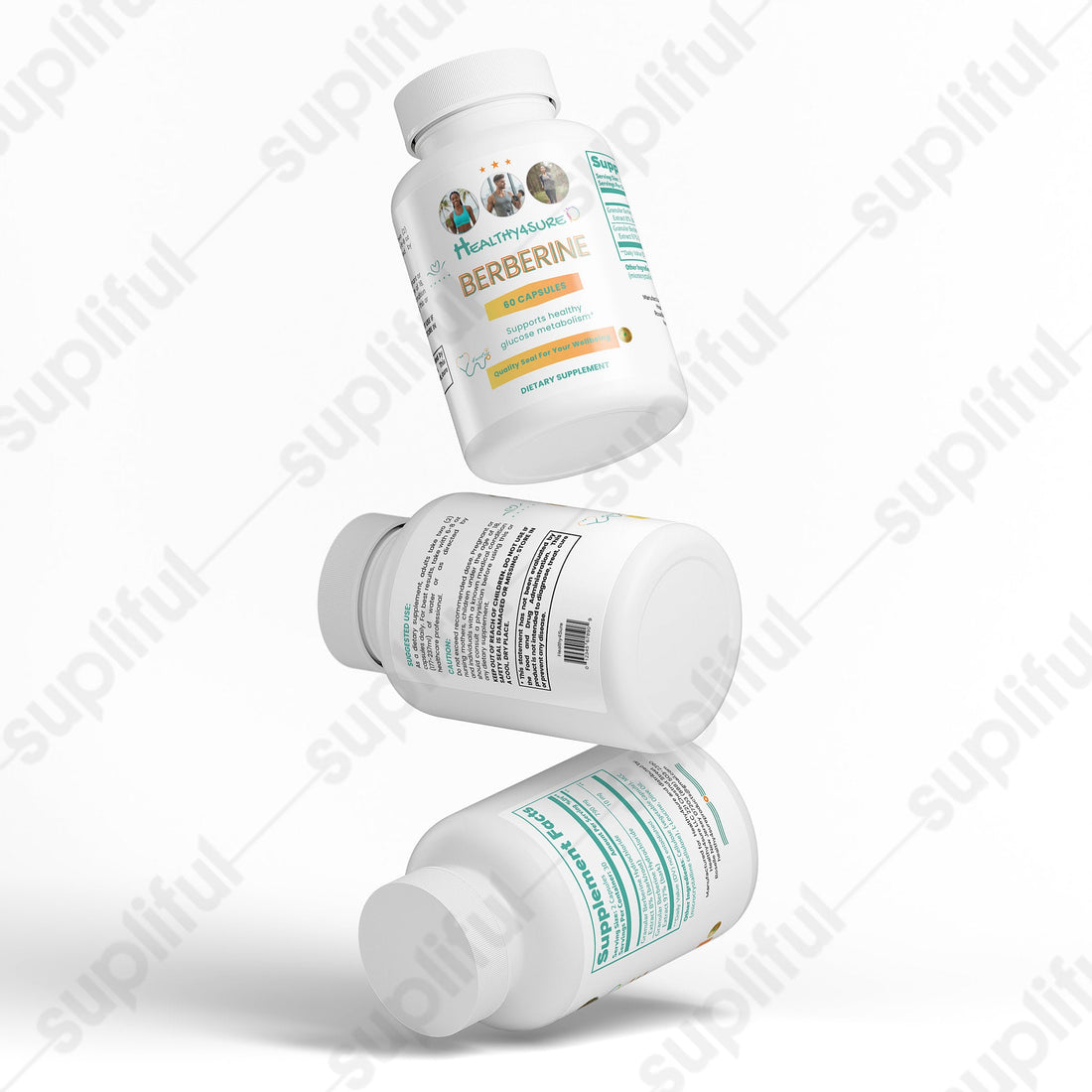 Berberine regulate Blood Sugar Cholesterol Balance Cardiovascular Well-Being Healthy4Sure