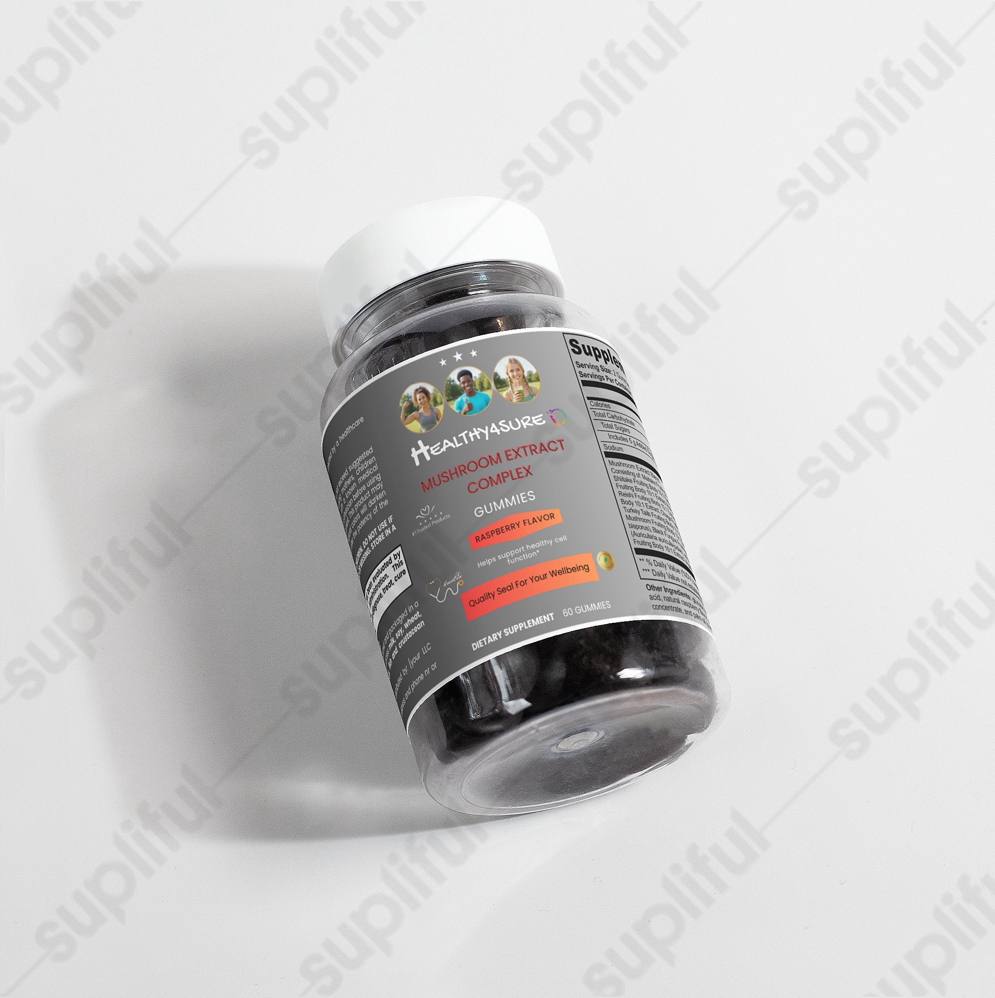 Mushroom Extract Complex Immune-Modulating Properties Antioxidant Healthy4Sure