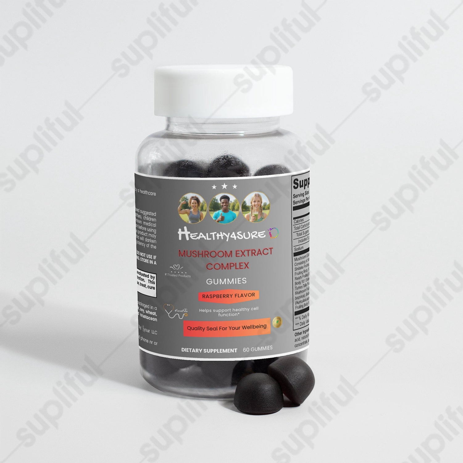 Mushroom Extract Complex Immune-Modulating Properties Antioxidant Healthy4Sure