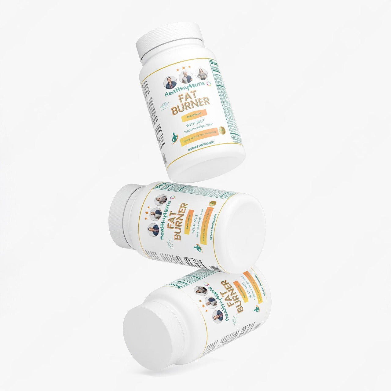 Fat Burner with MCT Formulated Enhanced Fat Oxidation Promotes Energy Healthy4Sure