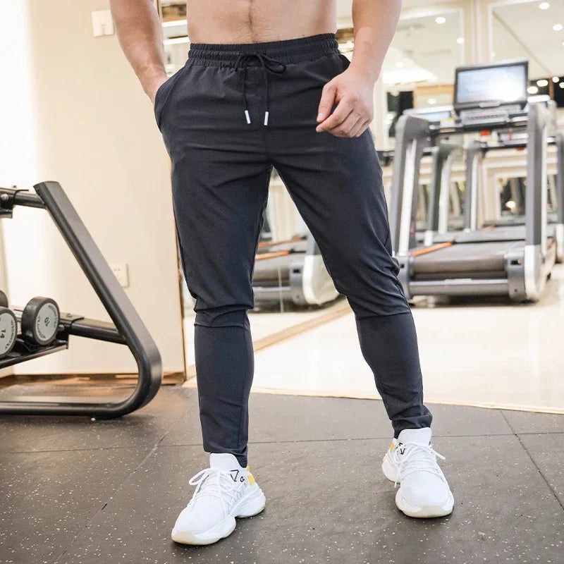 Ice Silk Sweatpants Men&