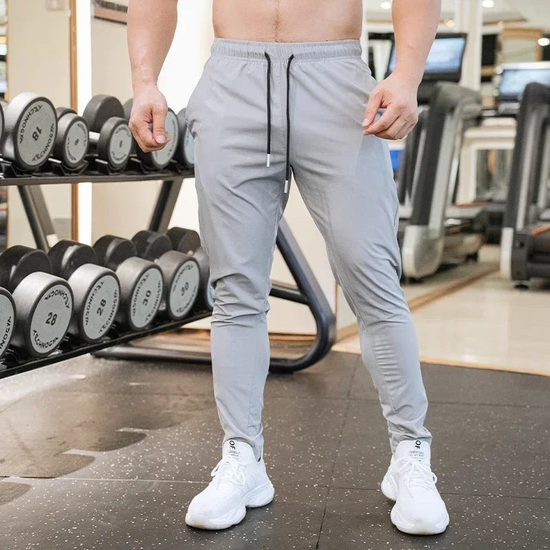 Ice Silk Sweatpants Men&