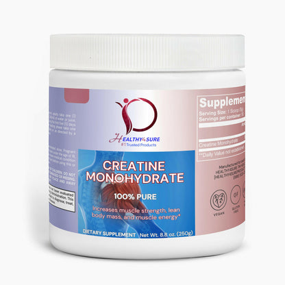 &quot;Creatine Monohydrate: Maximize Muscle Growth, Strength, and Performance&quot;-Healthy4Sure