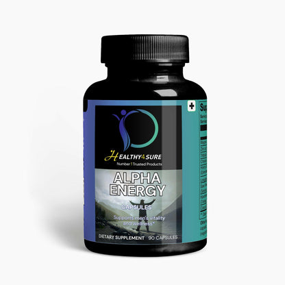 &quot;Alpha Energy Supplement: Boost Stamina, Strength, and Vitality Naturally&quot;-Healthy4Sure