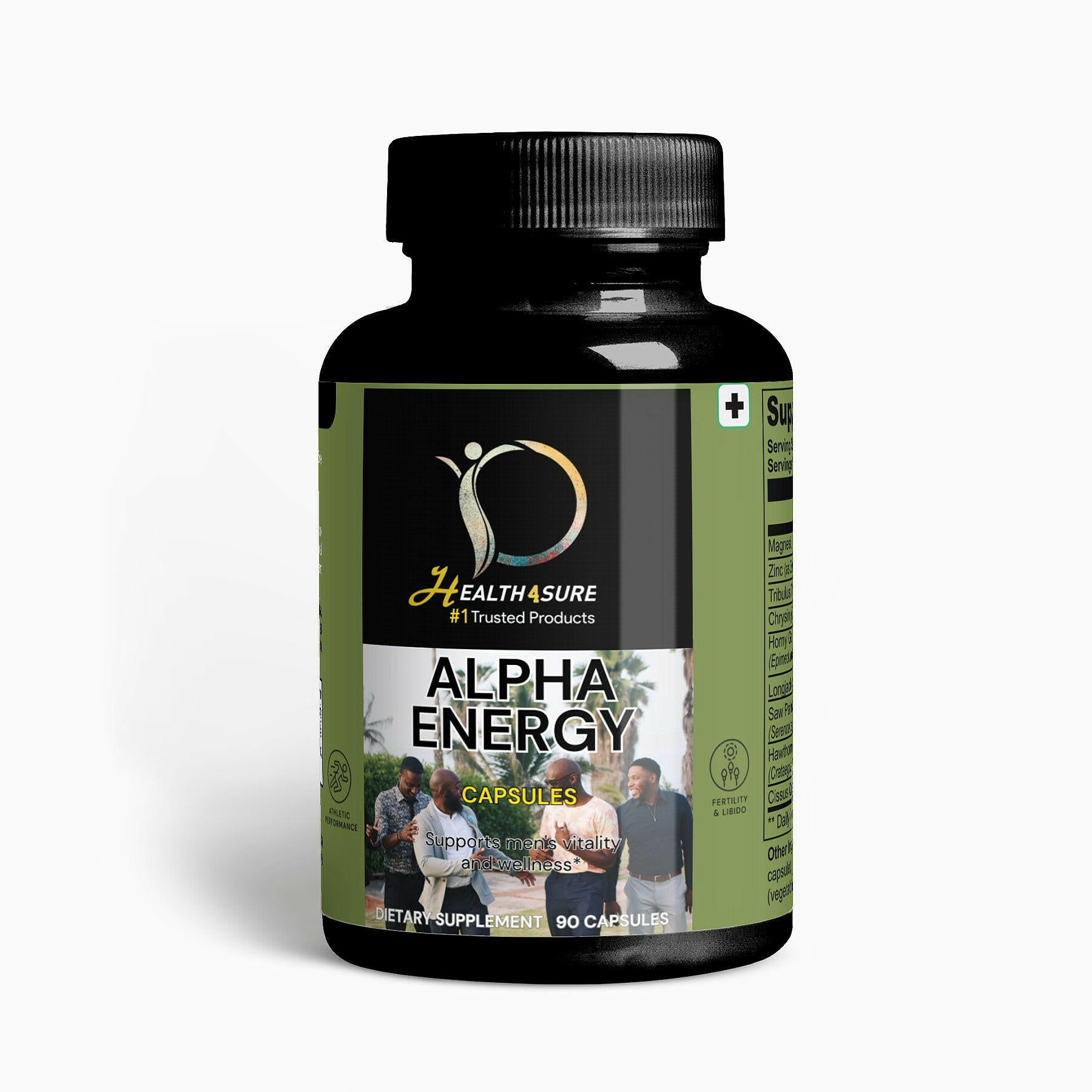 &quot;Alpha Energy Supplement: Boost Stamina, Strength, and Vitality Naturally&quot;-Healthy4Sure