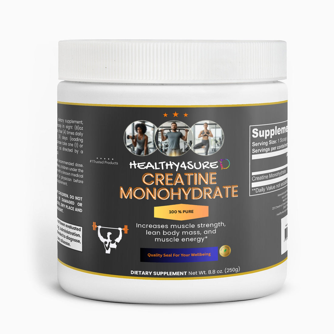 Creatine Monohydrate Healthy4Sure