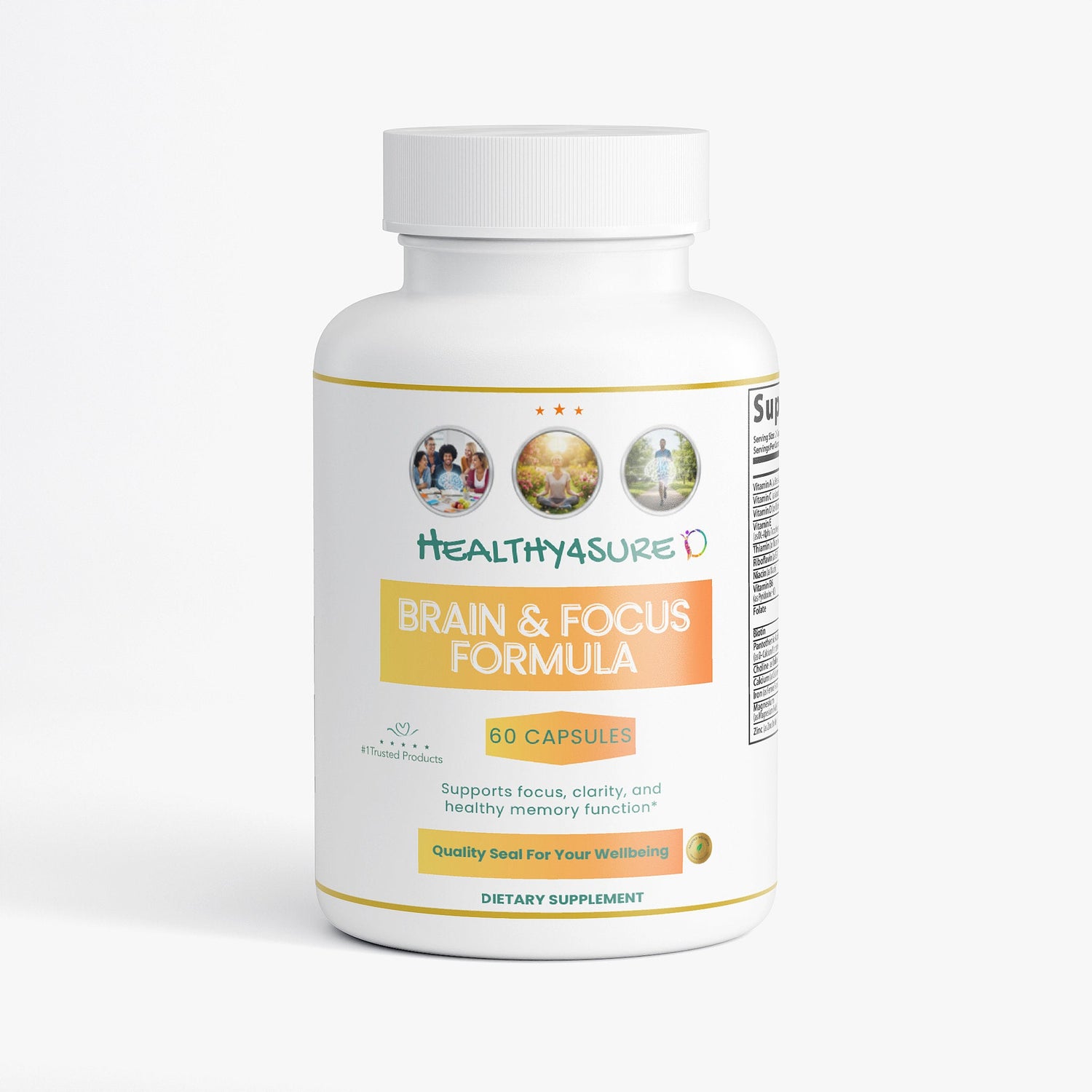 Brain &amp; Focus Formula Healthy4Sure