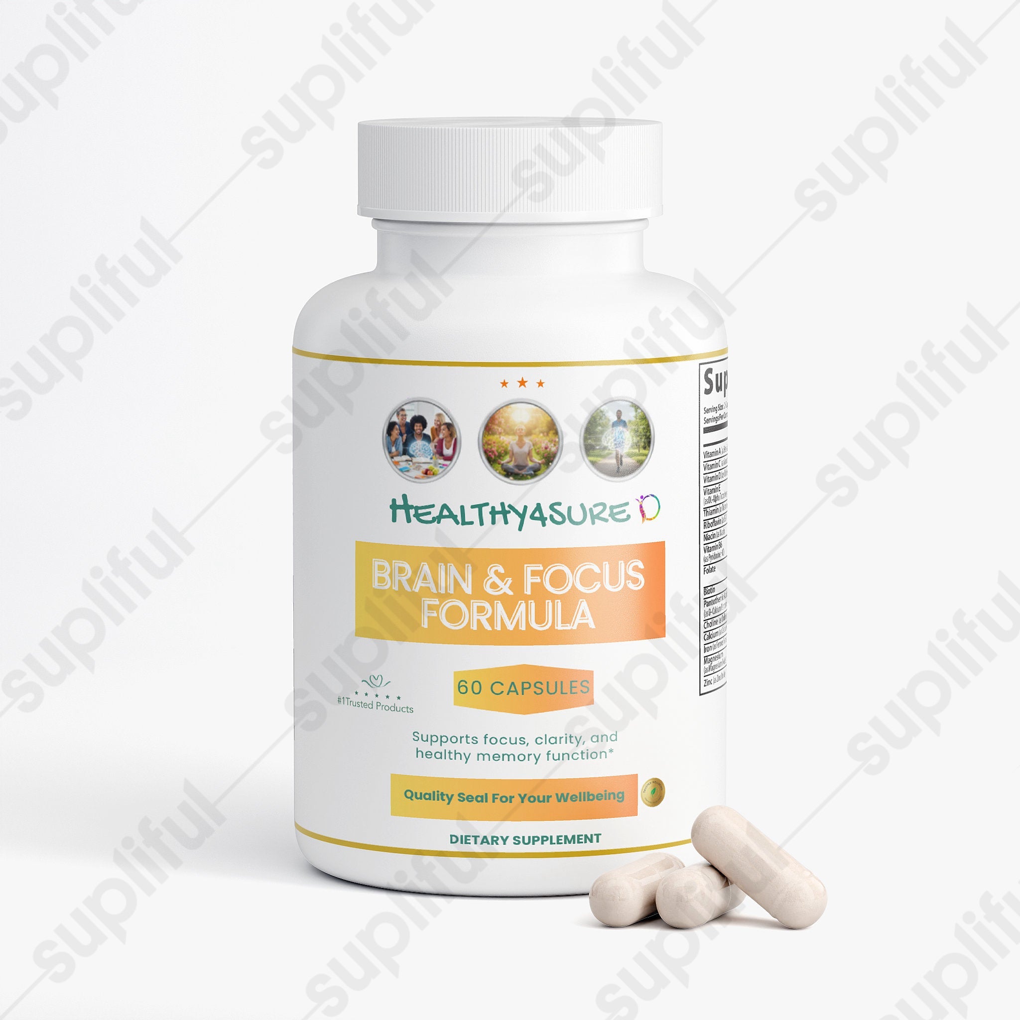 Brain &amp; Focus Formula Healthy4Sure