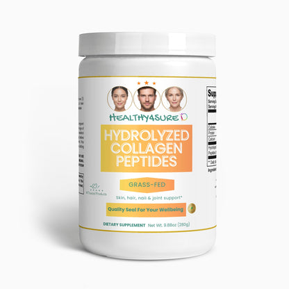 Grass-Fed Hydrolyzed Collagen Peptides Healthy4Sure