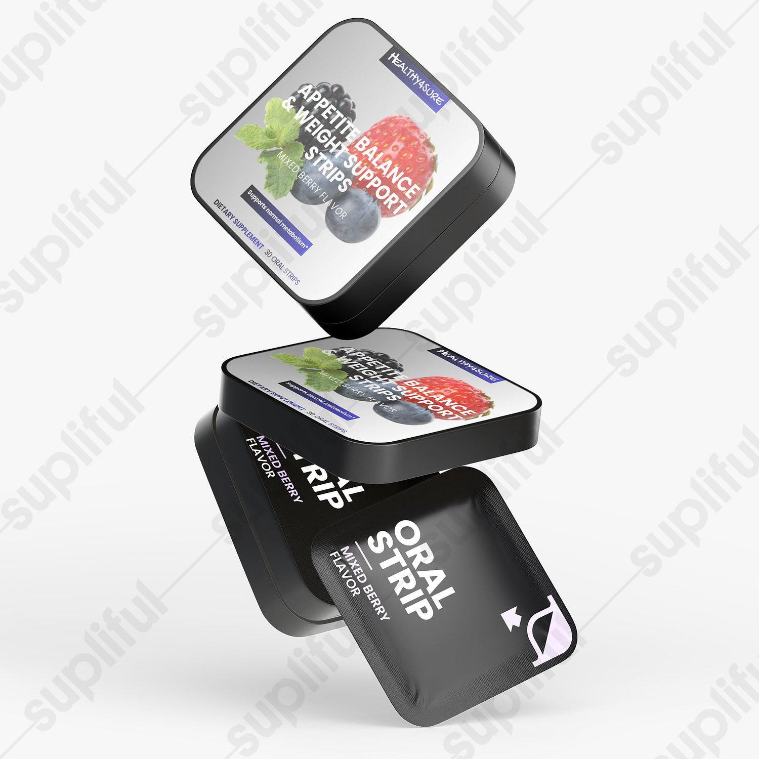 Appetite Balance &amp; Weight Support Strips Healthy4Sure