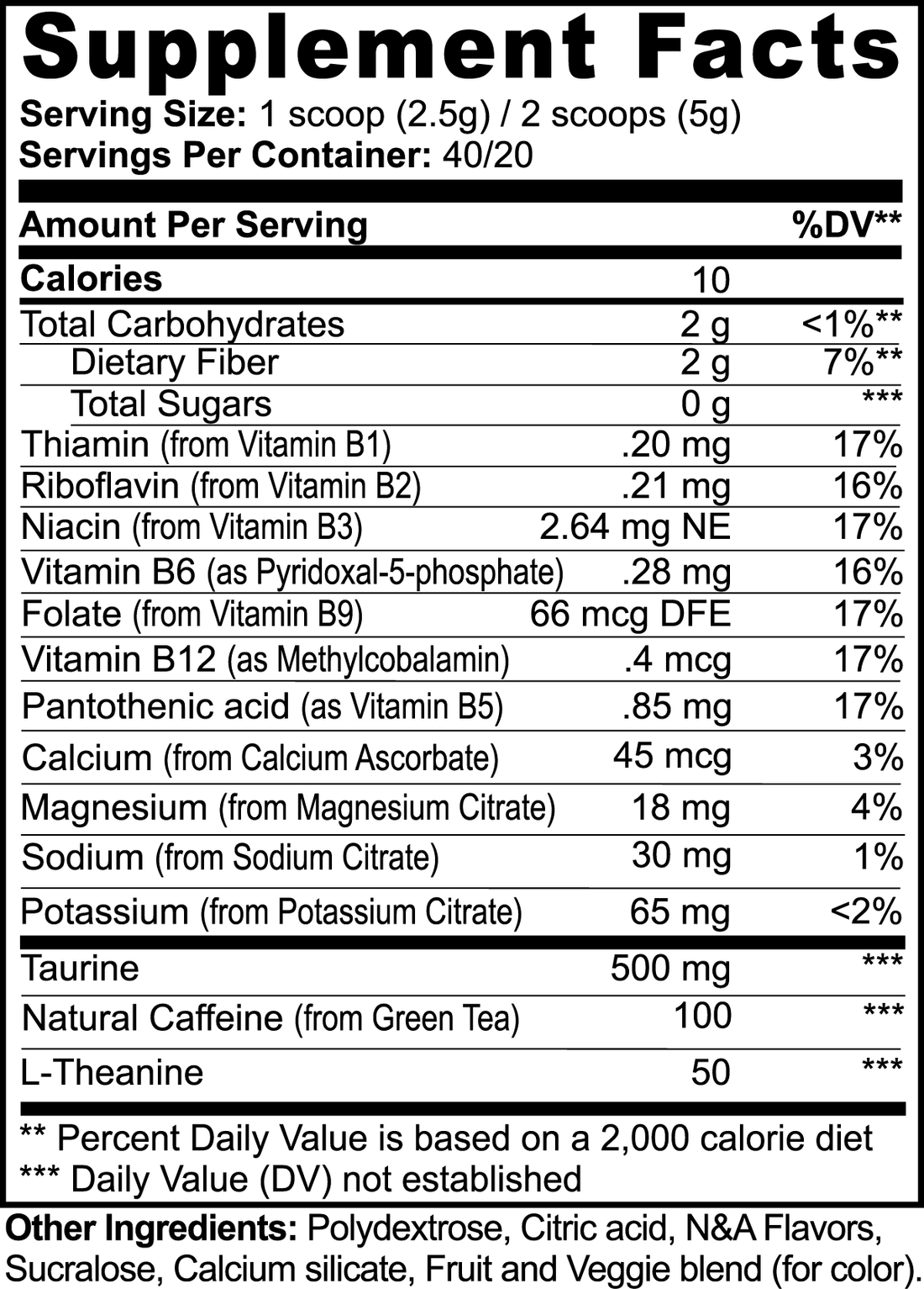 Energy Powder (Melon Creamsicle) Healthy4Sure