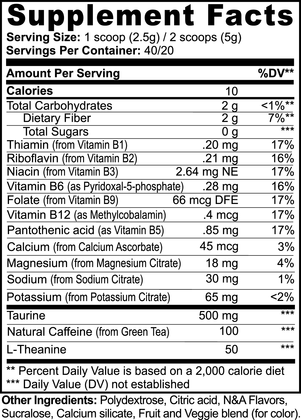 Energy Powder (Melon Creamsicle) Healthy4Sure