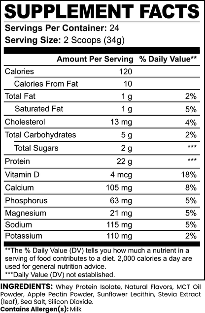 &quot;Advanced 100% Whey Protein Isolate (Vanilla): Premium Muscle-Building Protein&quot;-Healthy4Sure