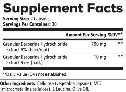 Berberine regulate Blood Sugar Cholesterol Balance Cardiovascular Well-Being Healthy4Sure