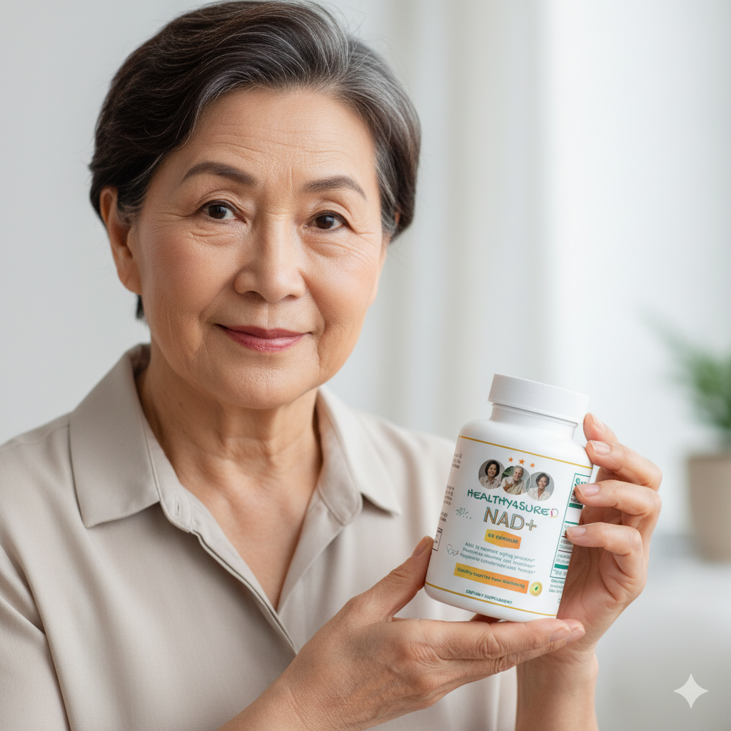 NAD+ (Nicotinamide Adenine Dinucleotide) 500 mg Cellular Repair-Longevity Healthy4Sure