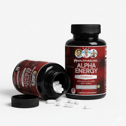 Alpha Energy Sustained Mental and Physical Vitality Stamina. Healthy4Sure
