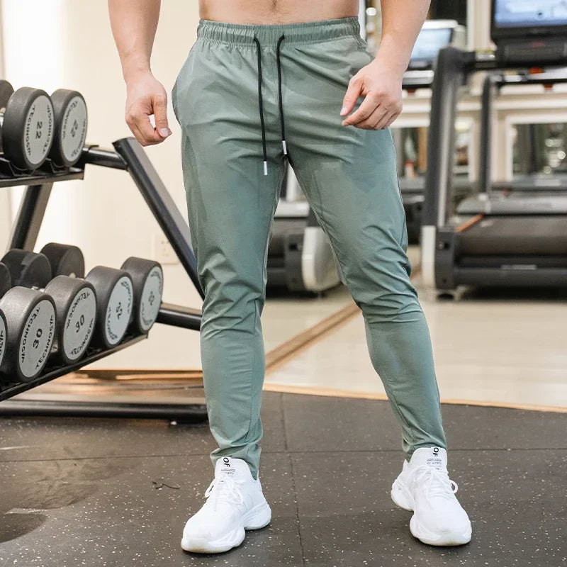Ice Silk Sweatpants Men&