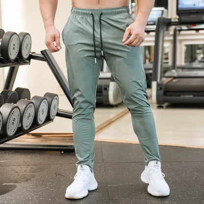 Ice Silk Sweatpants Men&