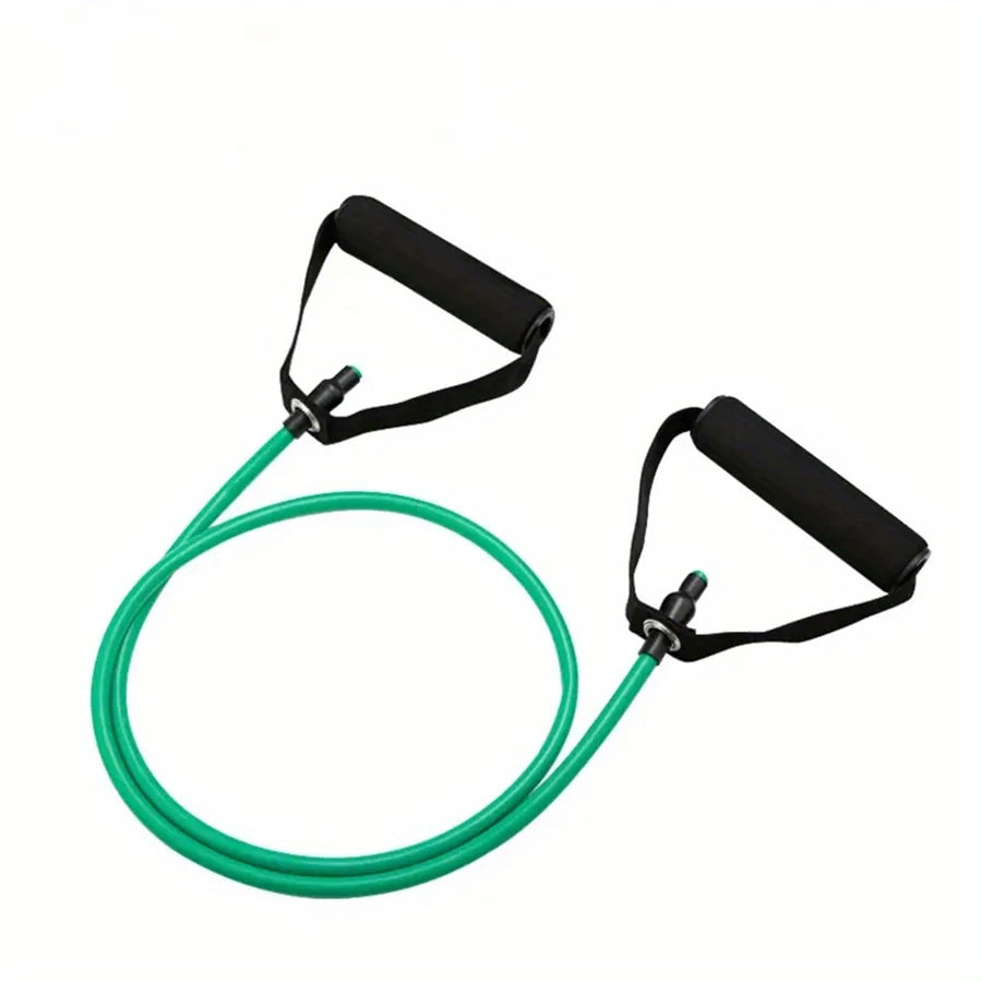 1pc 4-Level Resistance Bands with Handles