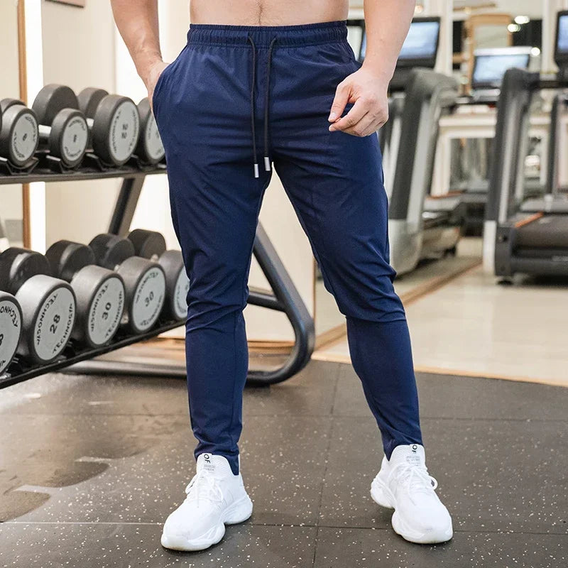Ice Silk Sweatpants Men&