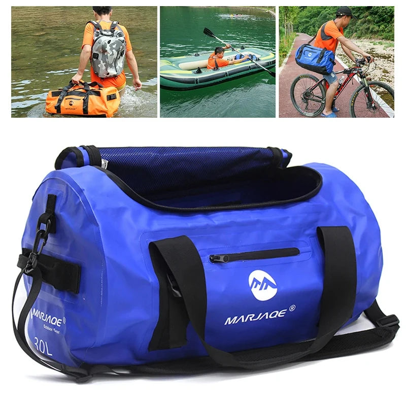 30L-90L Waterproof Kayak Duffel Bag-Healthy 4 Sure