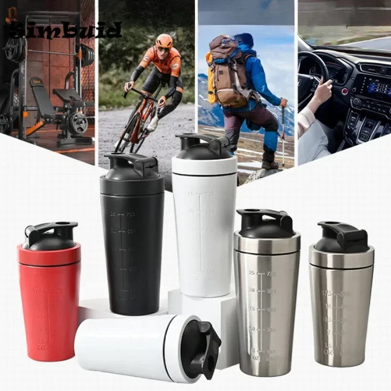 Stainless Steel Protein Powder Shaker-Healthy 4 Sure