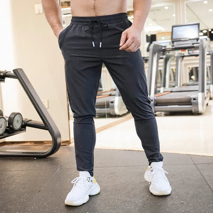 Ice Silk Sweatpants Men&
