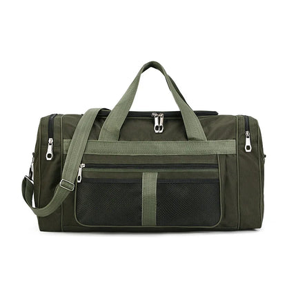 Women Men Nylon Travel Duffel Bag