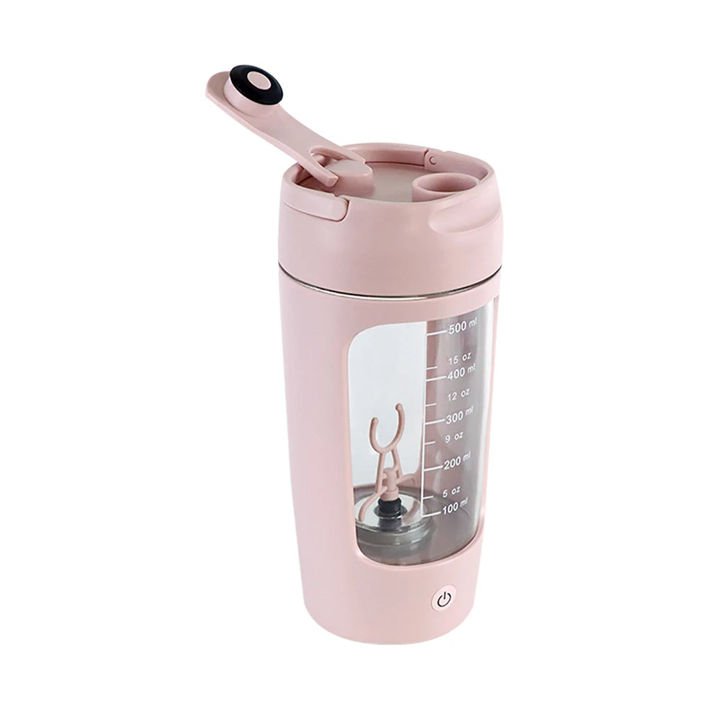 USB 650Ml Electric Protein Shaker Bottle-Healthy 4 Sure