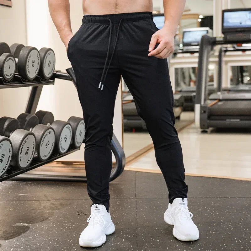 Ice Silk Sweatpants Men&