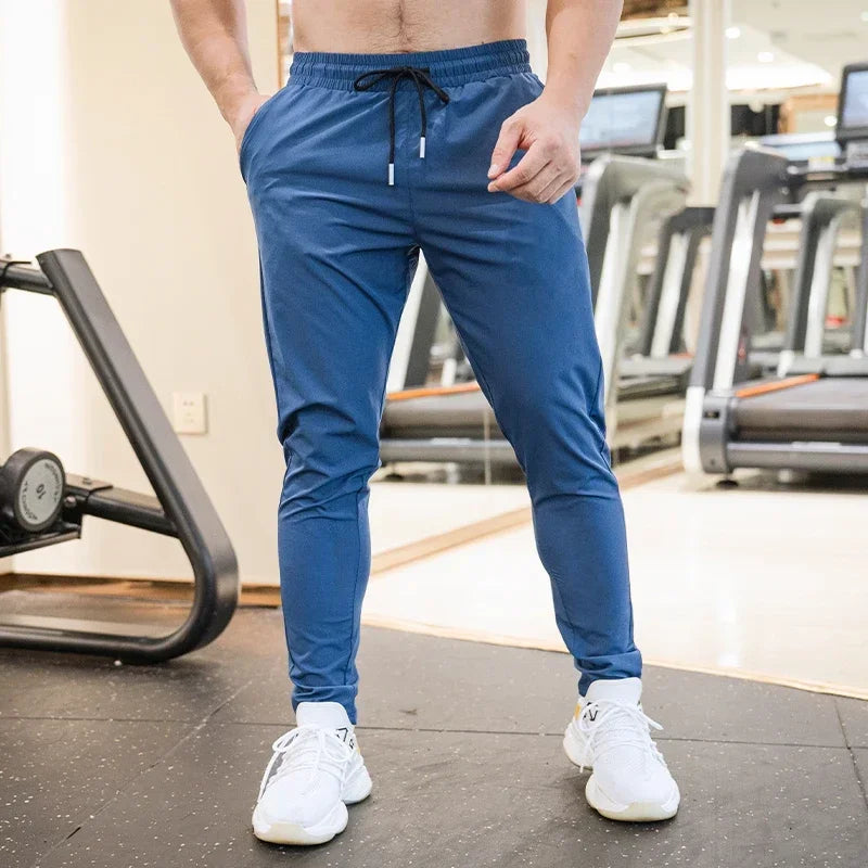 Ice Silk Sweatpants Men&