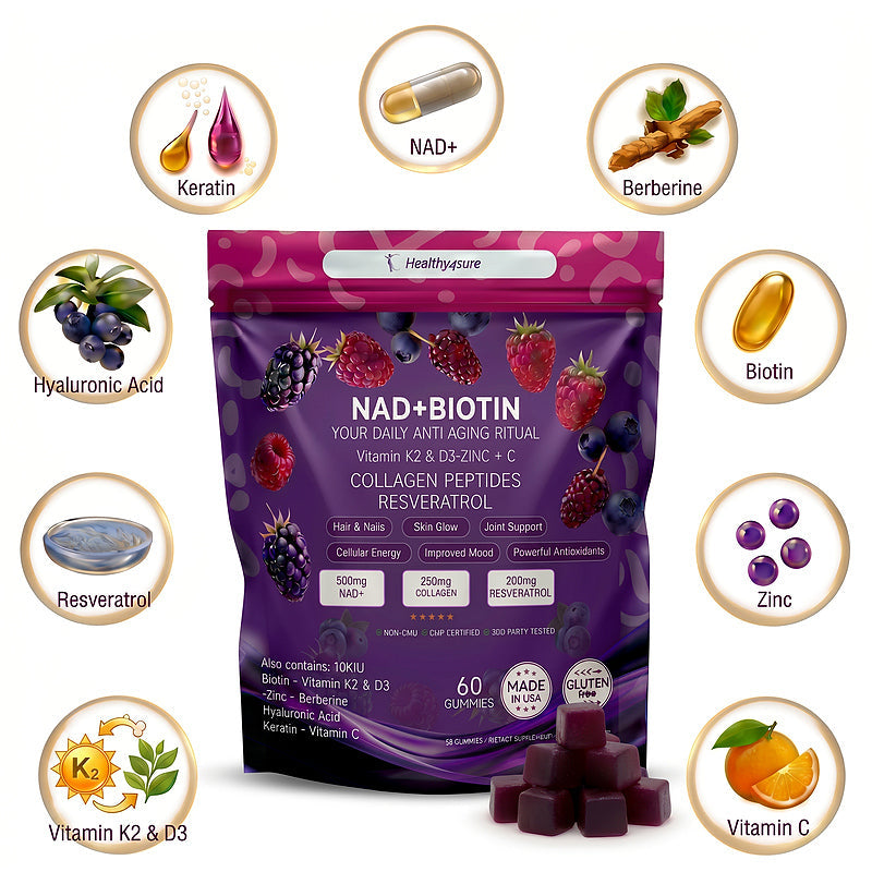 The Smarter Anti-Aging Gummy Healthy4Sure