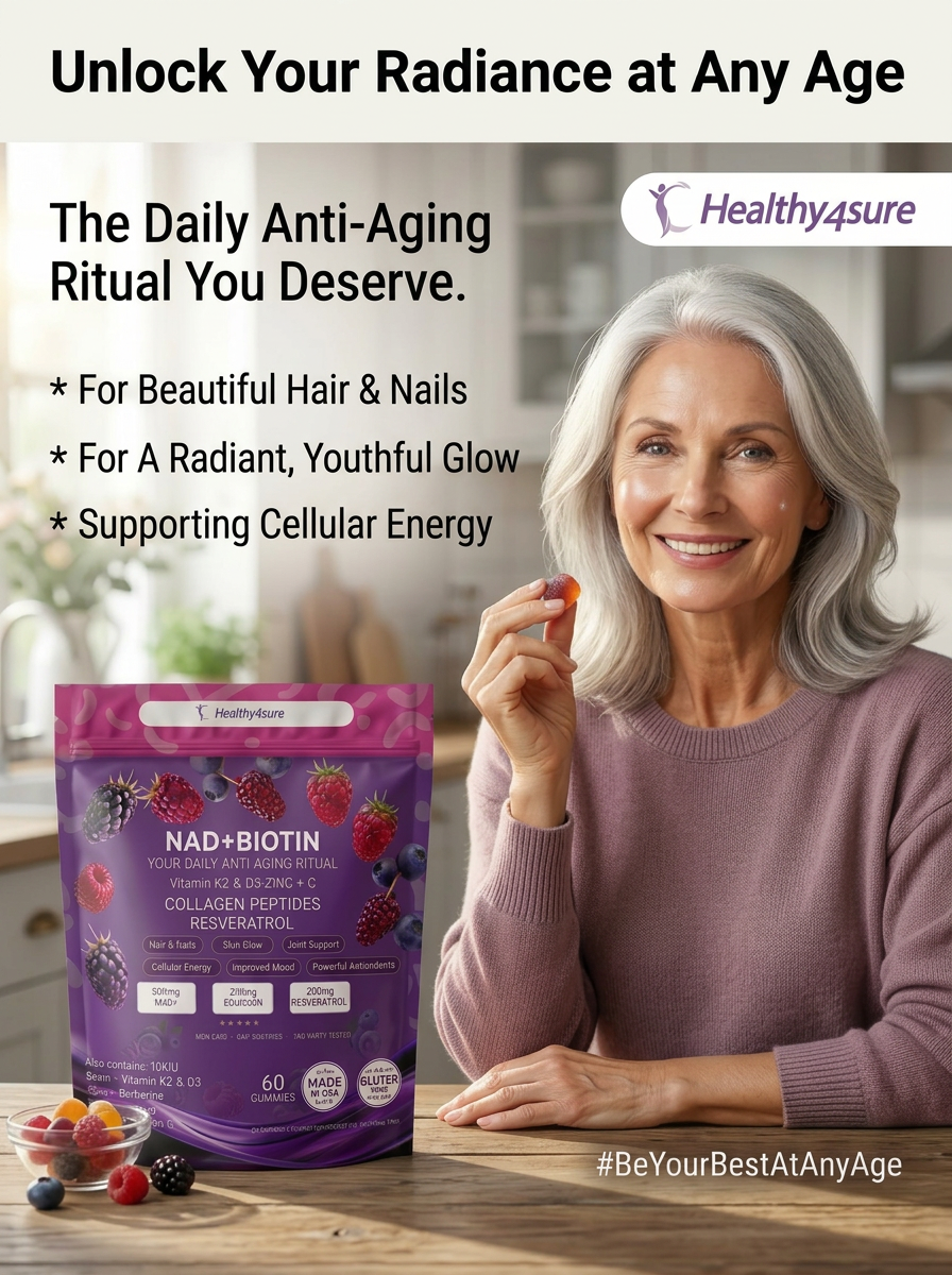 The Smarter Anti-Aging Gummy Healthy4Sure